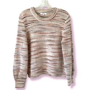 Madewell Pullover organic cotton/ wool blend Sweater Size Large